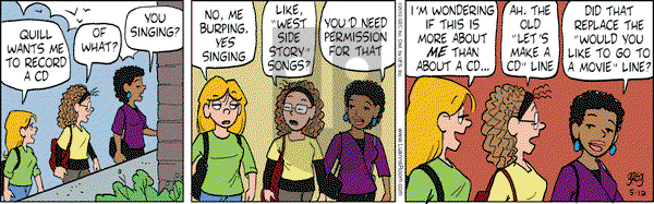 Luann on Monday May 10, 2010 Comic Strip
