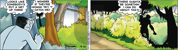 Alley Oop on Thursday April 10, 2014 Comic Strip