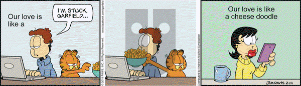Garfield on Thursday February 14, 2019 Comic Strip