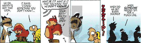 Over the Hedge on Monday September 4, 2017 Comic Strip