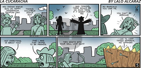 La Cucaracha on Sunday October 13, 2019 Comic Strip