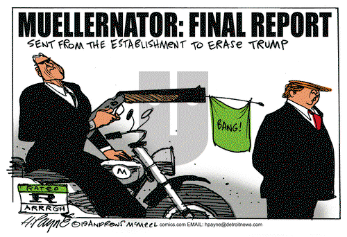 Henry Payne on Monday March 25, 2019 Comic Strip