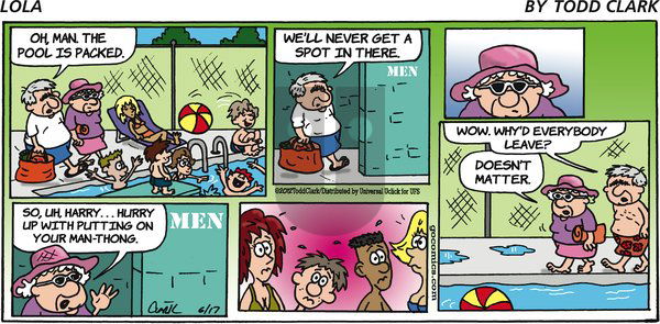 Lola on Sunday June 17, 2012 Comic Strip