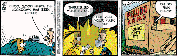 La Cucaracha on Tuesday February 9, 2021 Comic Strip