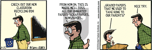 Grand Avenue on Monday April 20, 2009 Comic Strip
