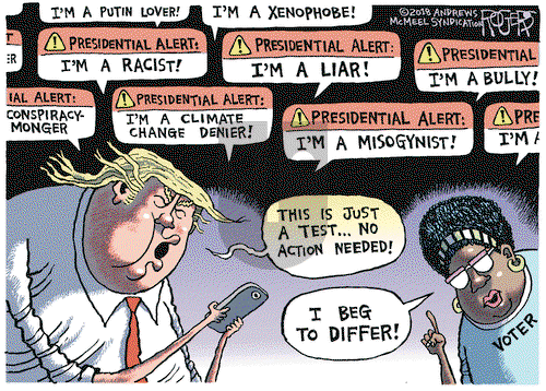 Rob Rogers on Thursday October 11, 2018 Comic Strip