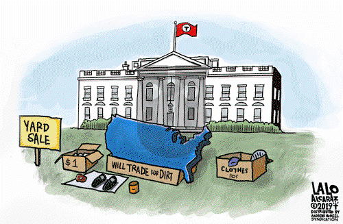 Lalo Alcaraz on Tuesday October 1, 2019 Comic Strip