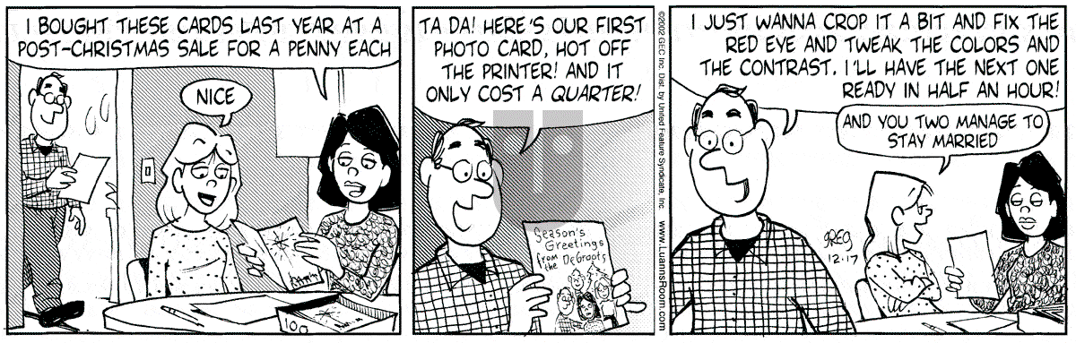 Luann - Tuesday December 17, 2002 Comic Strip
