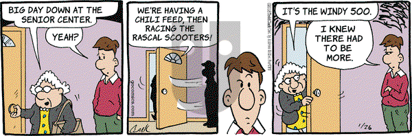 Lola on Friday January 26, 2018 Comic Strip