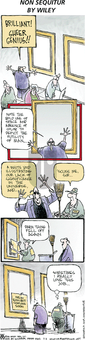 Non Sequitur on Sunday July 2, 2006 Comic Strip