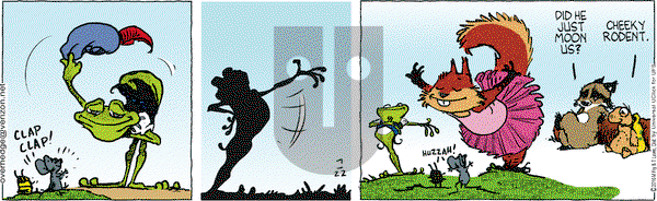 Over the Hedge on Friday July 22, 2016 Comic Strip