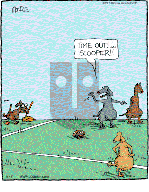 In the Bleachers - Tuesday November 8, 2005 Comic Strip