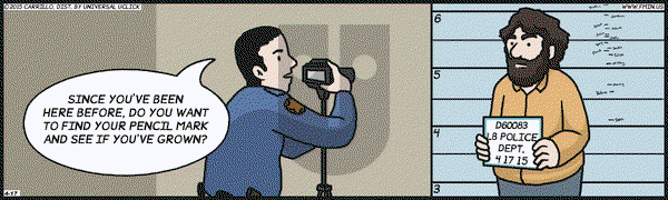F Minus on Friday April 17, 2015 Comic Strip
