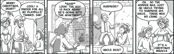 Heart of the City on Wednesday December 25, 2024 Comic Strip