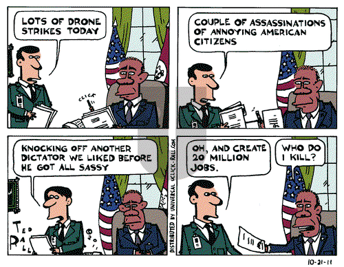 Ted Rall on Friday October 21, 2011 Comic Strip