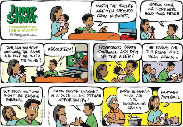 JumpStart on Sunday October 5, 2014 Comic Strip