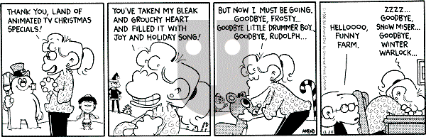 FoxTrot on Friday December 20, 1996 Comic Strip