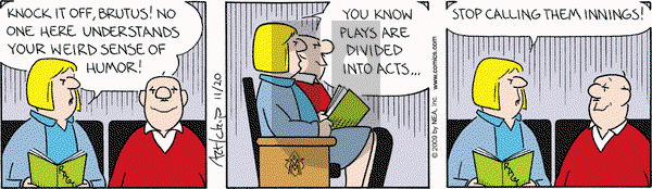 The Born Loser on Friday November 20, 2009 Comic Strip