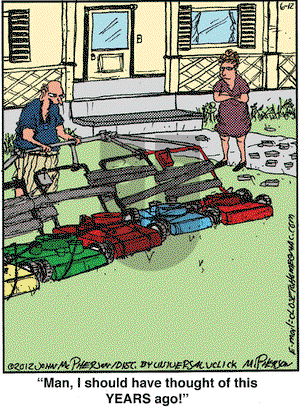 Close to Home on Tuesday June 12, 2012 Comic Strip