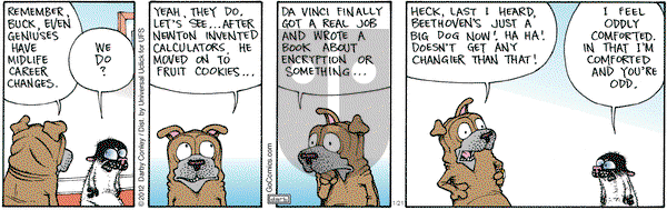 Get Fuzzy on Saturday January 21, 2012 Comic Strip