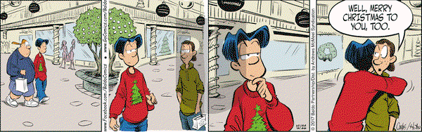 Baldo on Friday December 22, 2017 Comic Strip