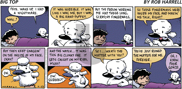 Big Top on Sunday April 23, 2006 Comic Strip