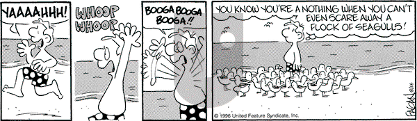 Drabble on Friday August 16, 1996 Comic Strip