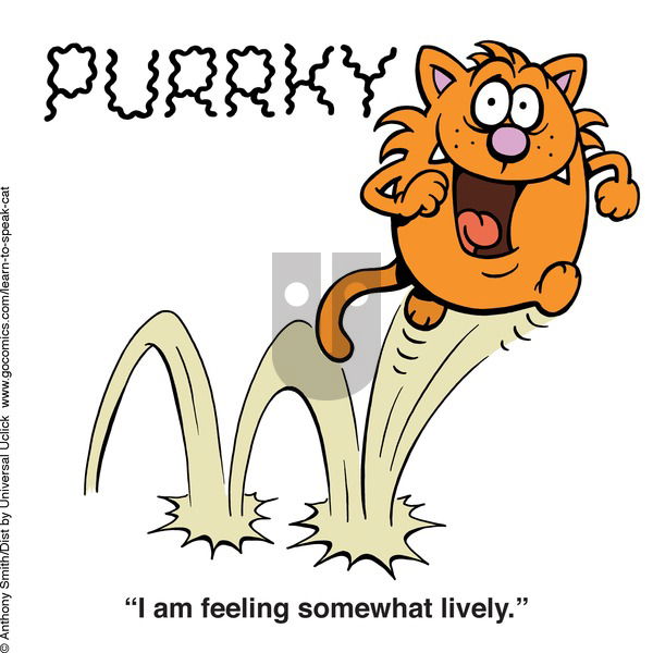 Learn to Speak Cat on Sunday May 18, 2025 Comic Strip