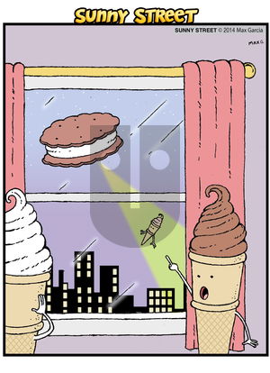 Sunny Street - Wednesday October 15, 2014 Comic Strip