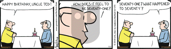 The Born Loser on Monday July 27, 2020 Comic Strip