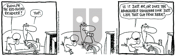 The Duplex on Monday December 21, 1998 Comic Strip