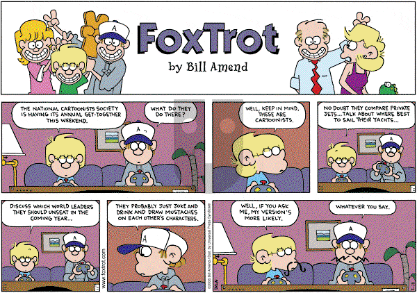 FoxTrot on Sunday May 28, 2006 Comic Strip