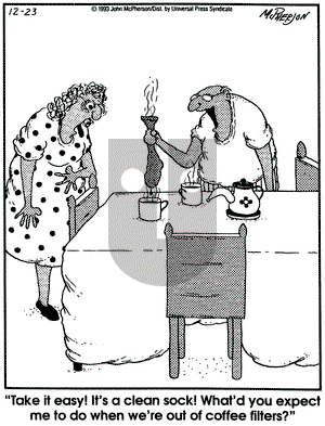 Close to Home on Thursday December 23, 1993 Comic Strip