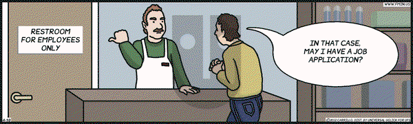 F Minus on Tuesday April 10, 2012 Comic Strip