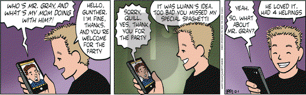 Luann on Monday December 1, 2014 Comic Strip