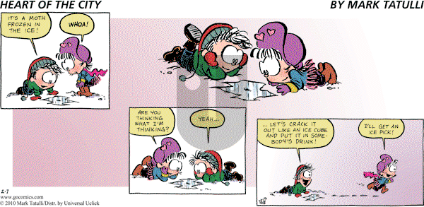 Heart of the City on Sunday February 7, 2010 Comic Strip