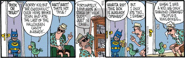 Monty on Friday October 31, 2008 Comic Strip
