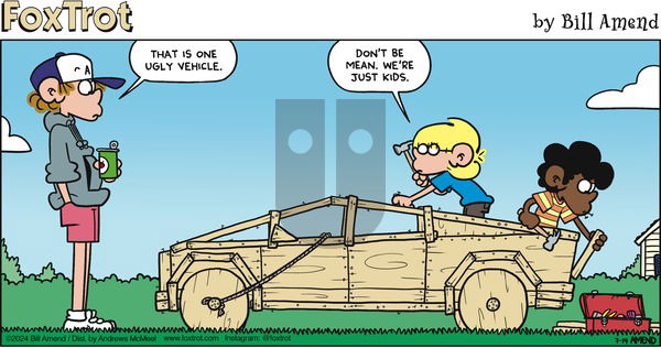 FoxTrot - Sunday July 14, 2024 Comic Strip