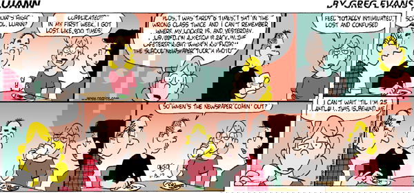 Luann - Sunday September 12, 1999 Comic Strip