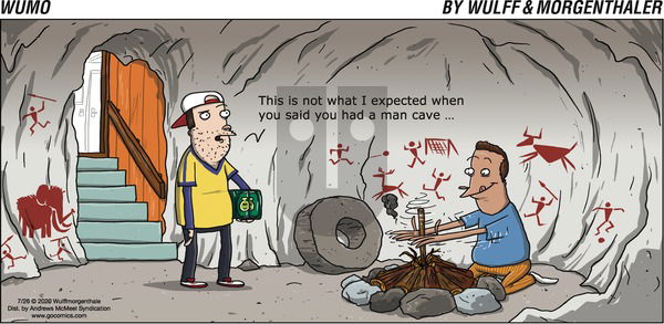 WuMo on Sunday July 26, 2020 Comic Strip
