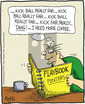 In the Bleachers on Tuesday August 2, 2011 Comic Strip