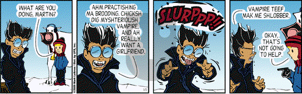 Cow and Boy Classics - Monday January 12, 2009 Comic Strip