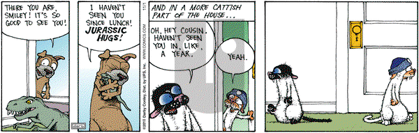 Get Fuzzy on Monday November 1, 2010 Comic Strip