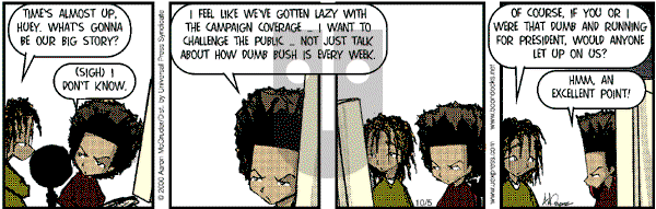 The Boondocks on Thursday May 8, 2008 Comic Strip
