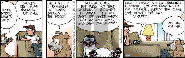 Get Fuzzy on Tuesday November 22, 2016 Comic Strip