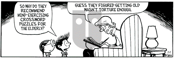 Grand Avenue on Saturday February 3, 2007 Comic Strip