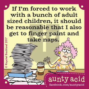 Aunty Acid on Wednesday February 22, 2017 Comic Strip