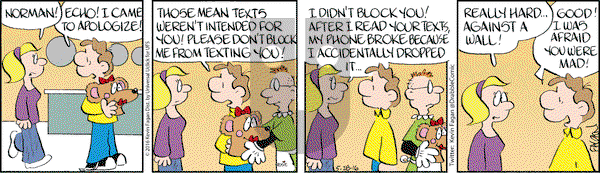 Drabble on Saturday May 28, 2016 Comic Strip