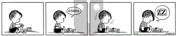 Peanuts on Saturday July 10, 1954 Comic Strip