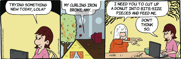 Lola on Tuesday October 14, 2025 Comic Strip